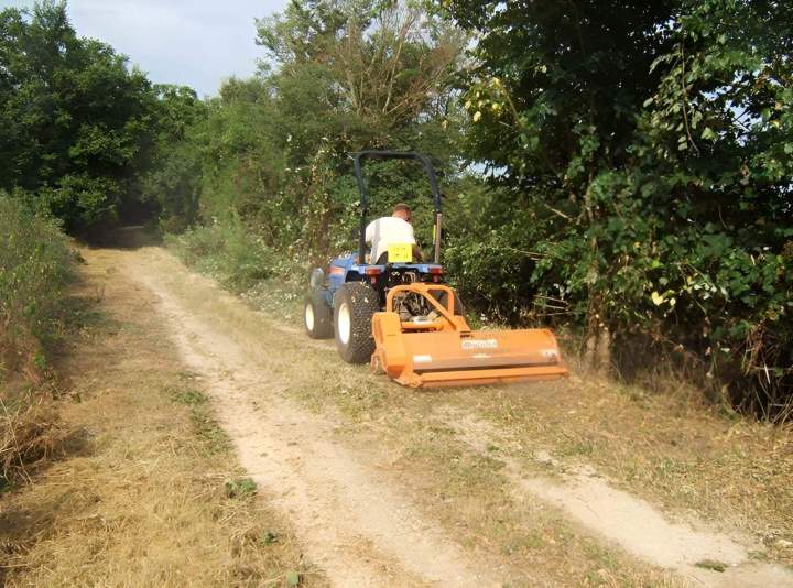Broyage de taillis Le Blanc