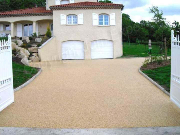 Aménagement d'allée Le Blanc