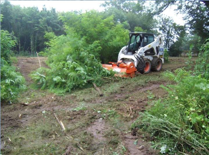 Broyage de ronces Le Blanc