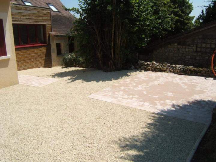 Aménagement de terrasse Le Blanc